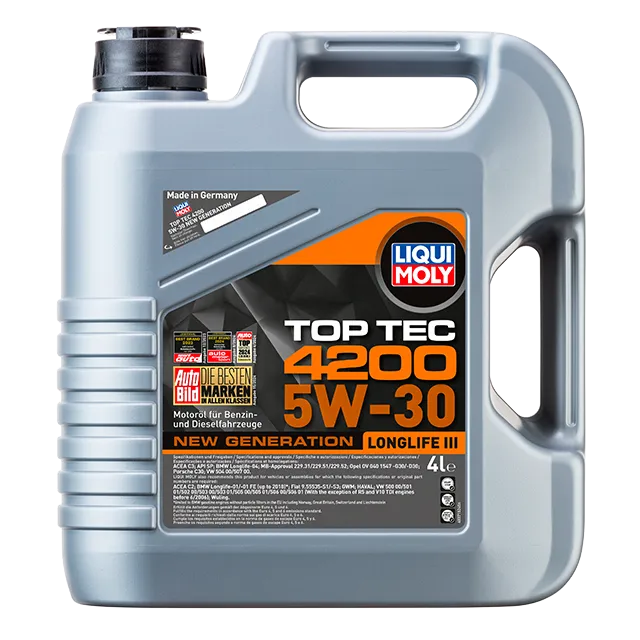 LIQUI MOLY - Top Tec 4200 5W-30 New Gene­ra­tion - 3715